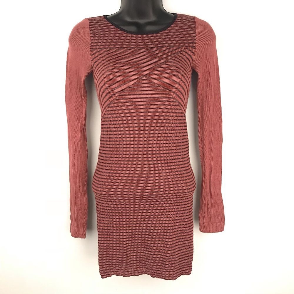Free people intimately body con long sleeve dress